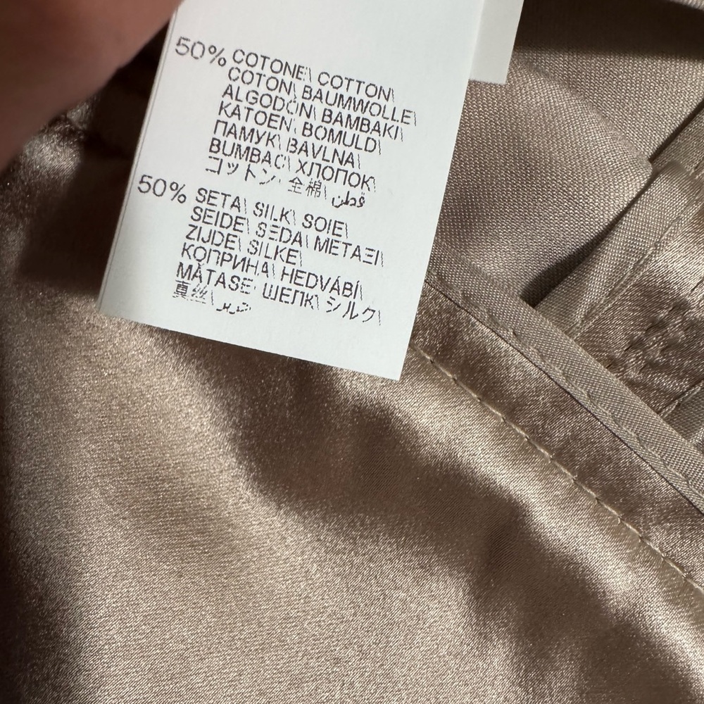 Brunello Cucinelli Silk Cotton Maxi Skirt - Picture 4 of 5